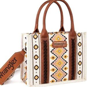 Montana West Wrangler Tote Bag for Women Western Shoulder Purses Boho Aztec Satc